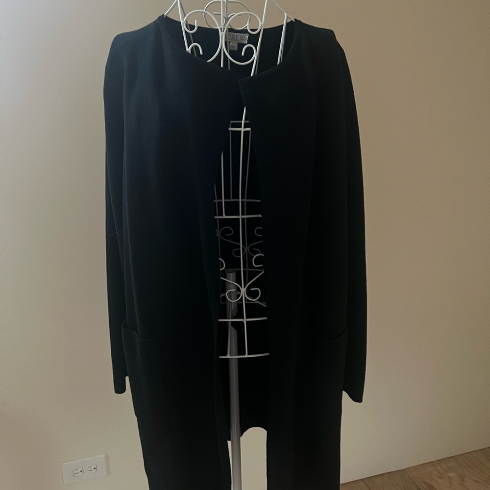 J. Crew Black Women's Cape Coat